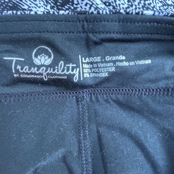 Tranquility By Colorado Clothing Womens Chevron Pattern Skort L - Picture 3 of 7